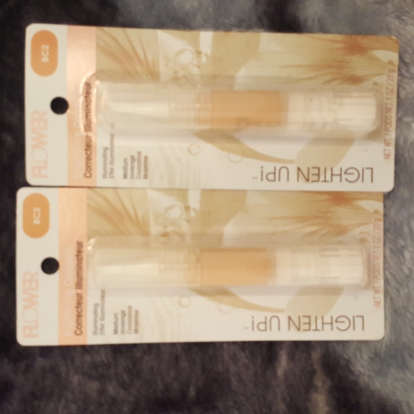 flower Other - Flower lighten up lot of 2 New concealer sealed